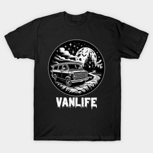 Gothic Vanlife castle T-Shirt